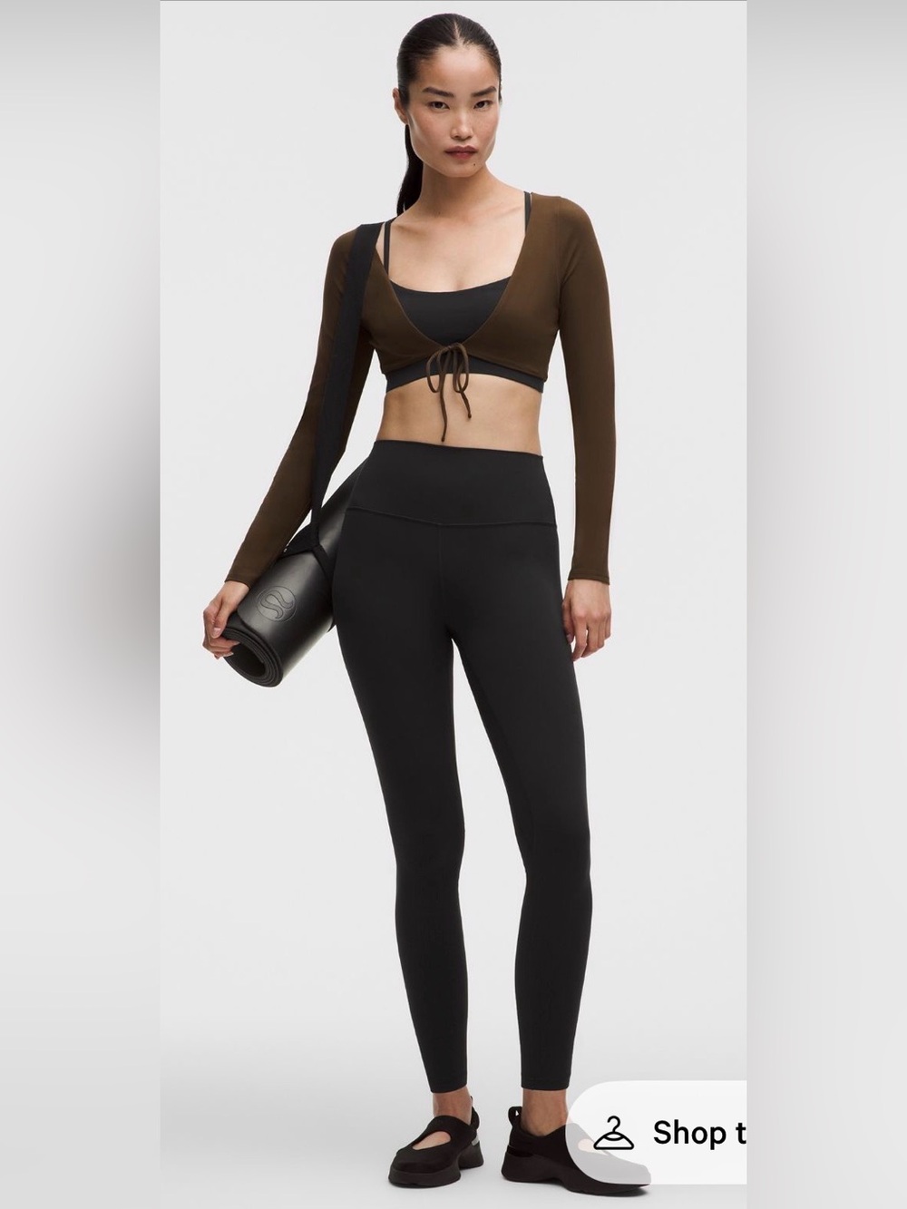 Lululemon high rise 31" leggings size 8